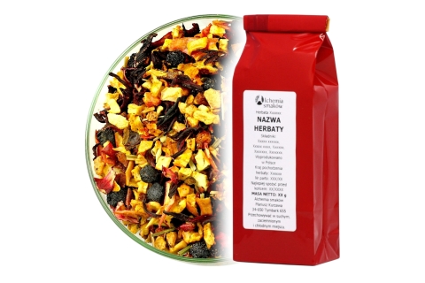 Herbata Owocowa SZNAPSIK DZIADUNIA (OT) (50g) Aromatyczny Zestaw Smaków !